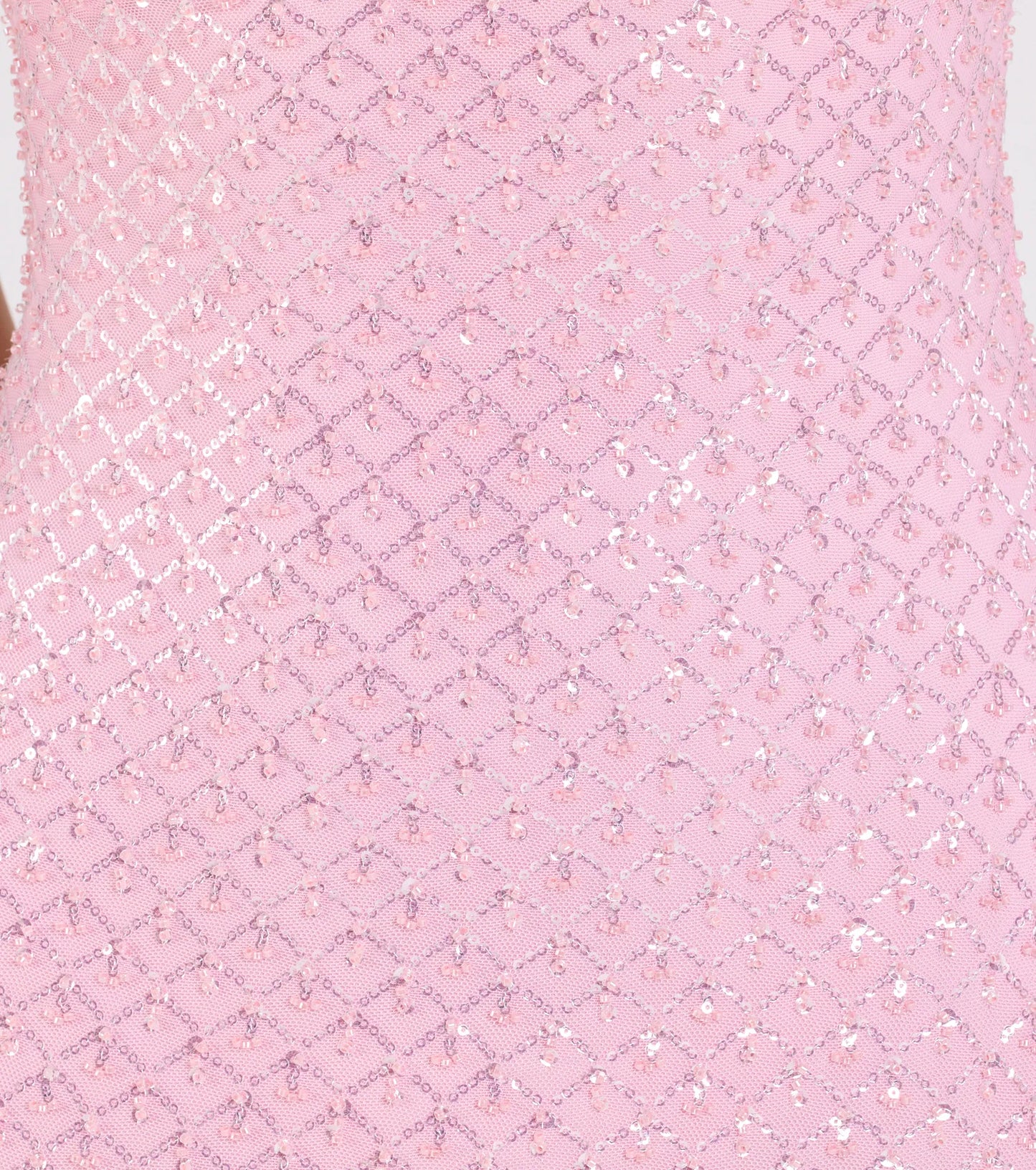 Vanessa Open Back Mermaid Sequin Formal Dress