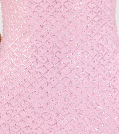 Vanessa Open Back Mermaid Sequin Formal Dress
