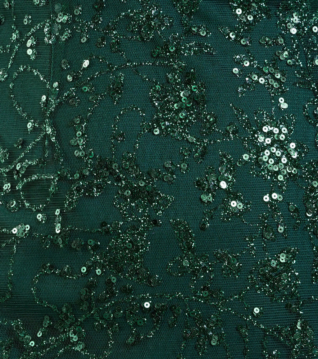 Amanza Corset Slit Mermaid Tulle Formal Dress