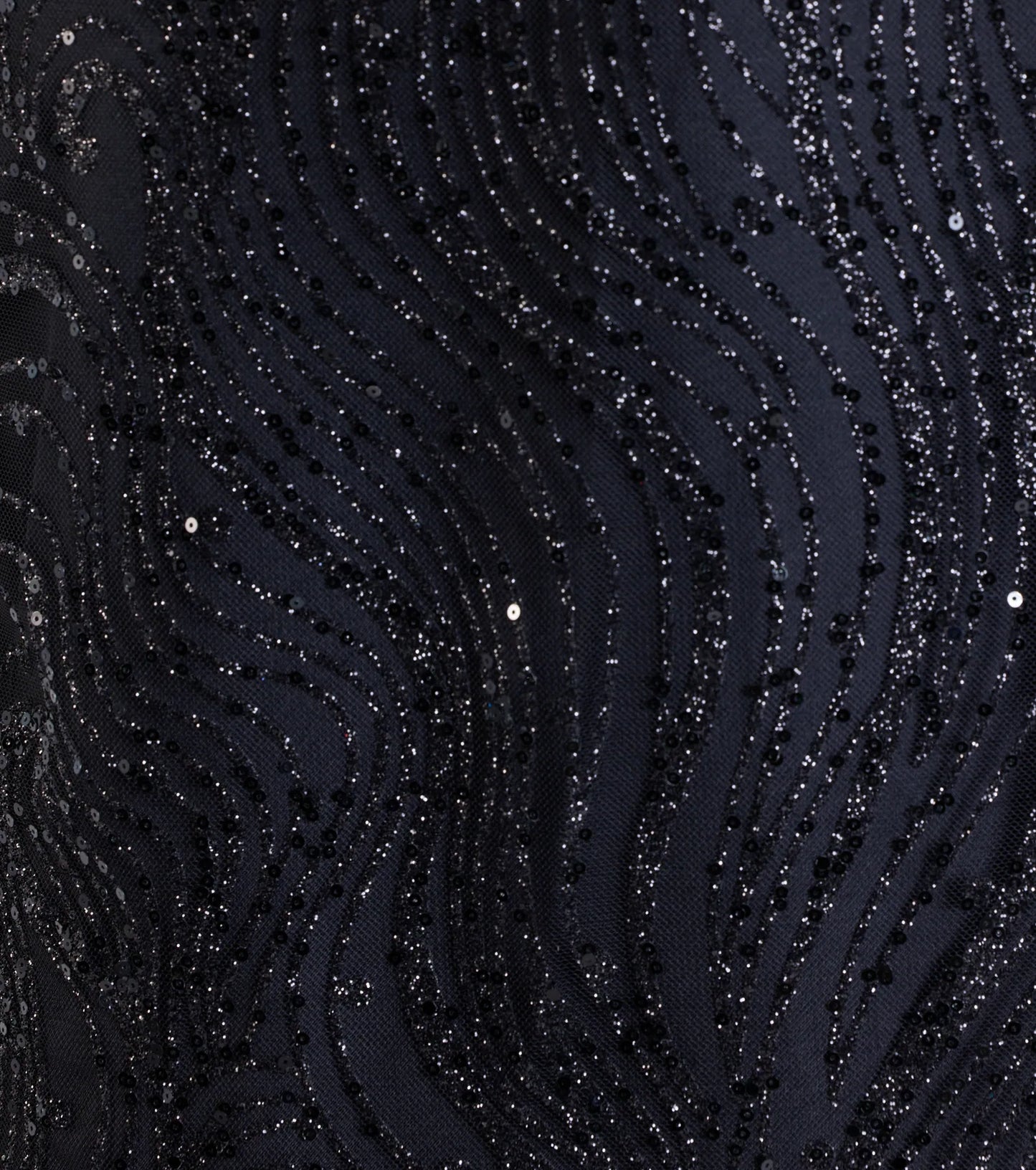 Klaire Lace-Up A-Line Glitter Sequin Formal Dress