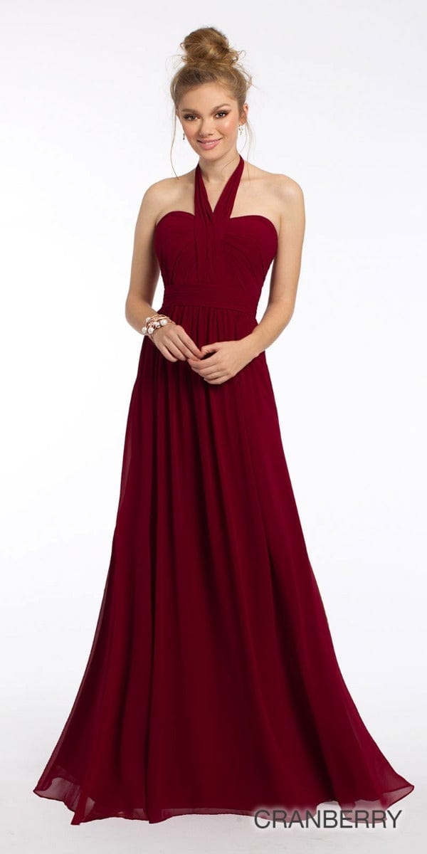 Tie Neck Halter Dress - Petite