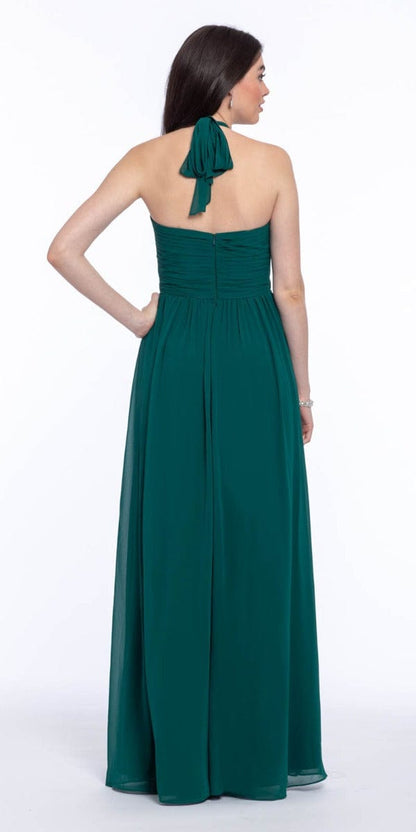 Tie Neck Halter Dress - Petite