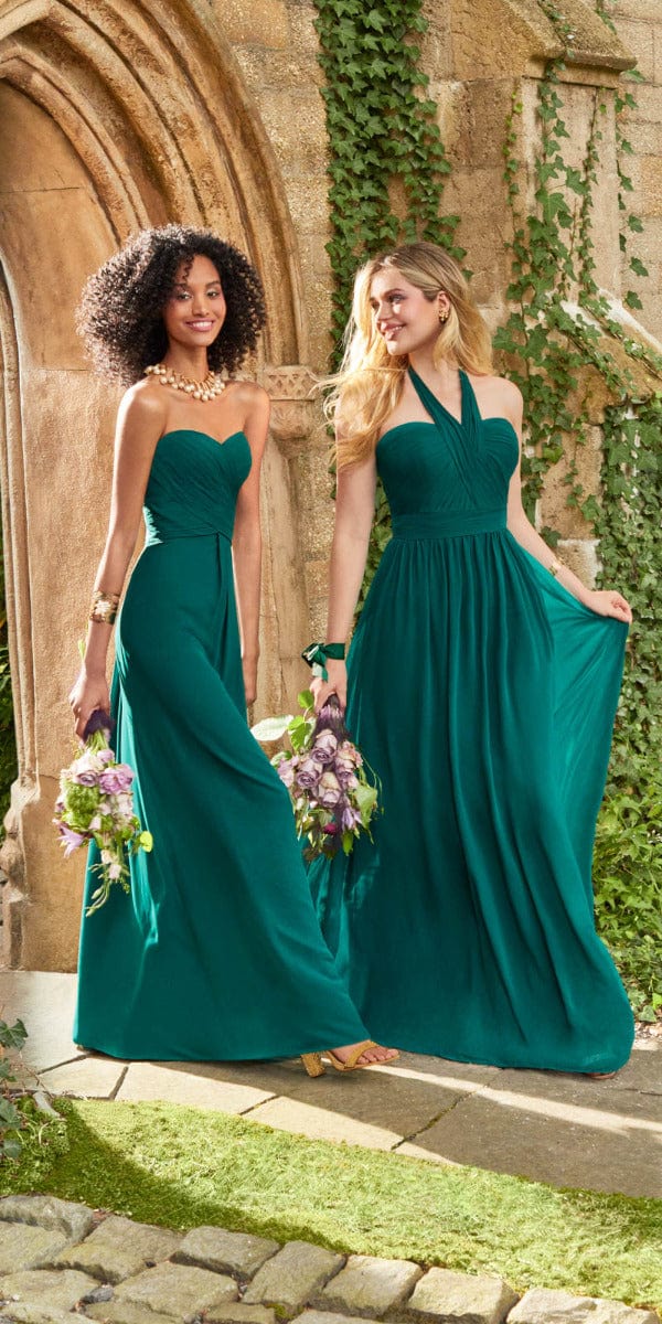 Tie Neck Halter Dress - Petite