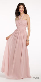 Tie Neck Halter Dress - Petite