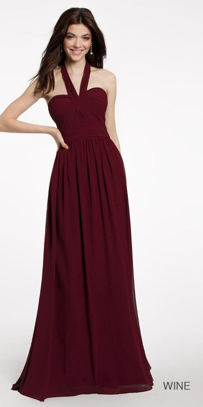 Tie Neck Halter Dress - Petite